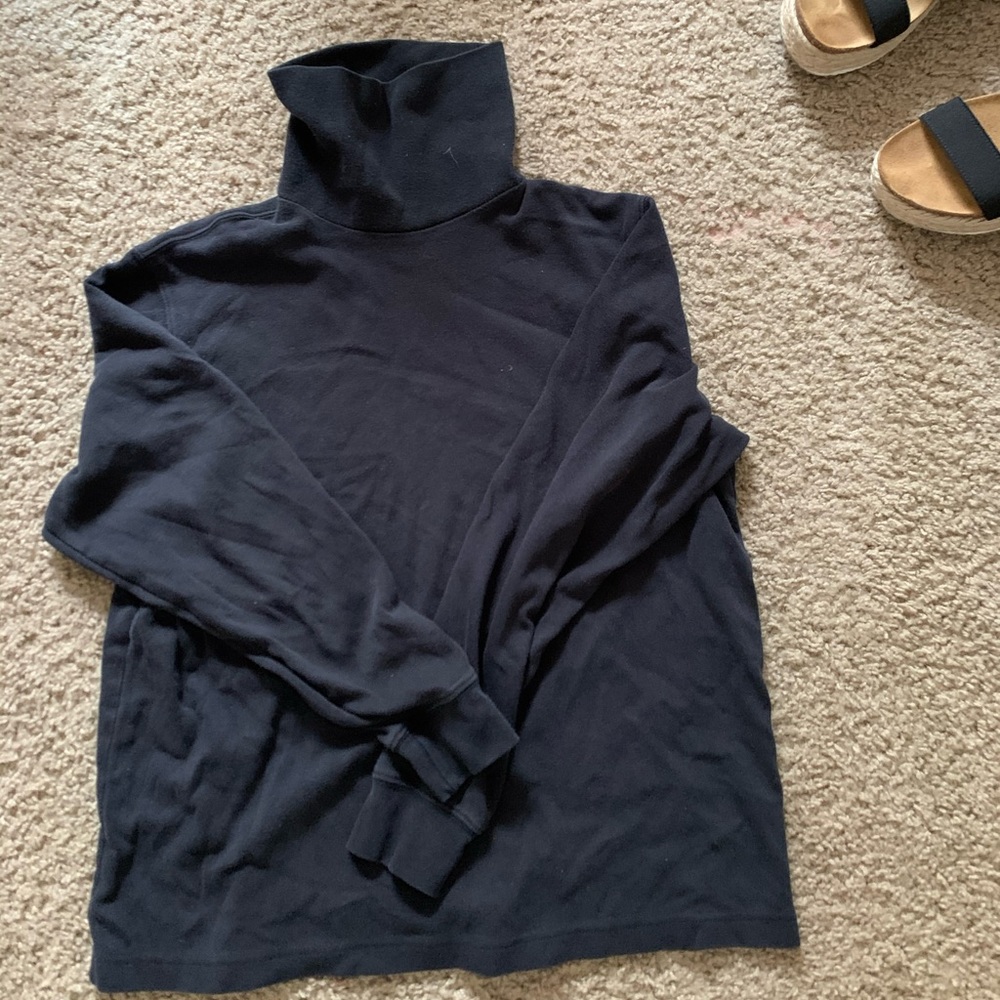 Black turtle neck